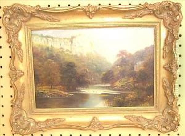 The Wyevalley Oil Painting by George Willis Pryce