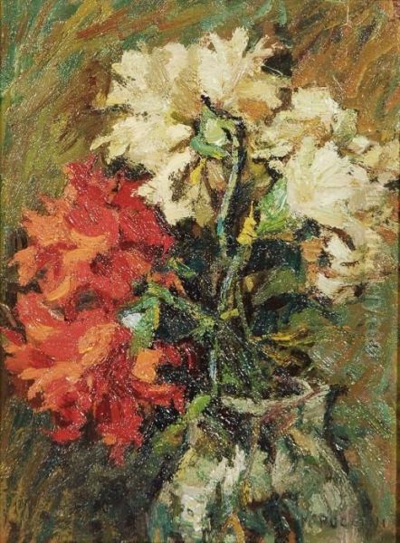 Fiori Oil Painting by Mario Puccini