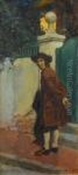 Jonathan Rugg Oil Painting by Howard Pyle