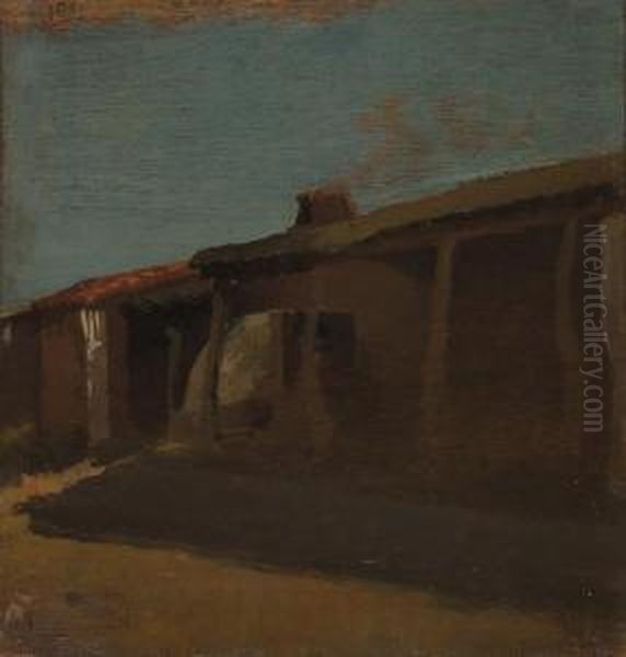 Rustico Oil Painting by Giovanni Battista Quadrone