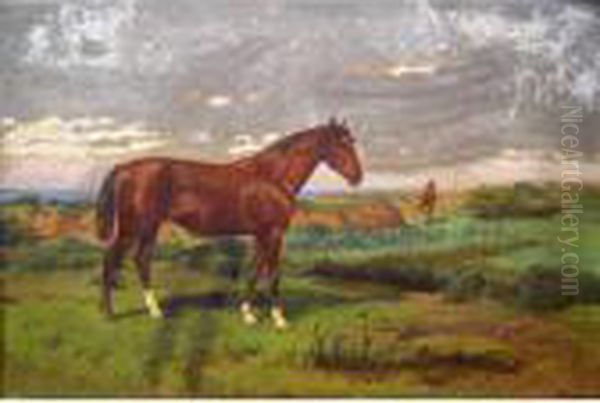  Lecheval  Oil Painting by Clement Quinton