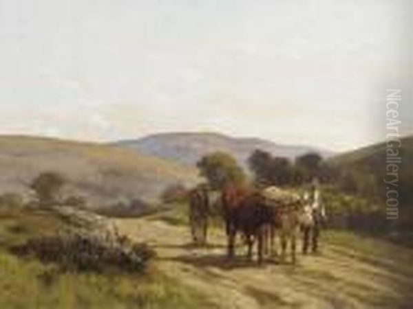 The Way Home Oil Painting by Clement Quinton