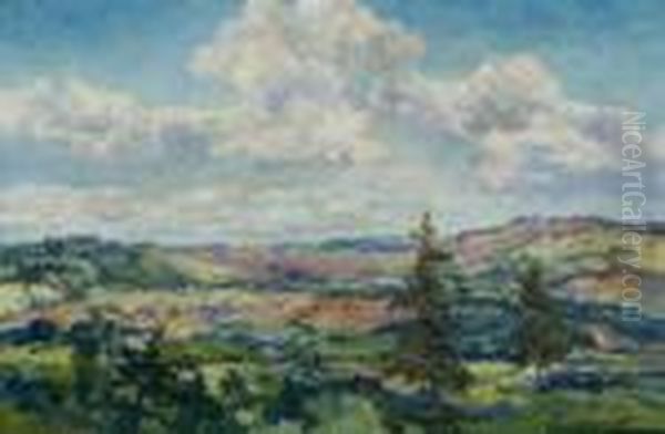 Paisaje Oil Painting by Max Friedrich Rabes