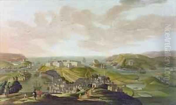 Plymouth Oil Painting by Hendrick Danckerts