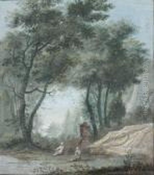 Paysage Classique Oil Painting by Abraham Rademaker