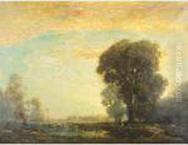 Morning At Berthier Oil Painting by Henry Ward Ranger