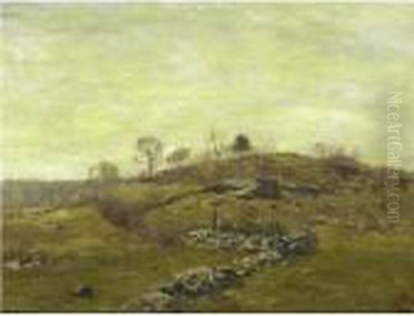 Early May Oil Painting by Henry Ward Ranger