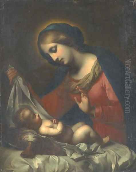 The Madonna of the Veil Oil Painting by Carlo Dolci