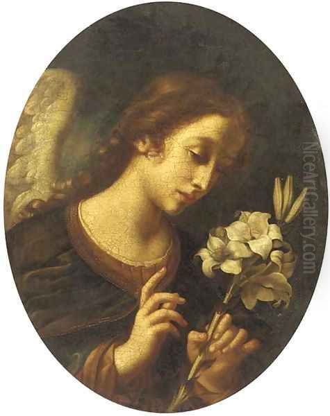 The Angel of the Annunciation Oil Painting by Carlo Dolci