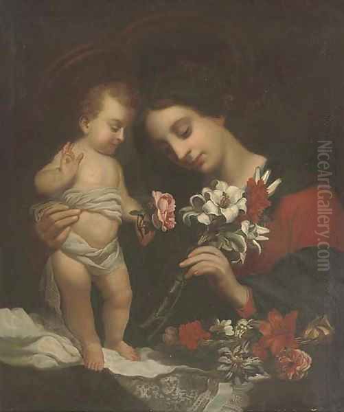 The Madonna and Child 2 Oil Painting by Carlo Dolci