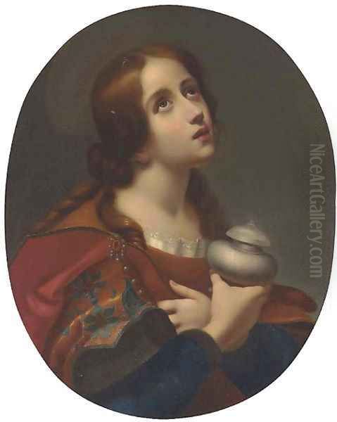 The Penitent Magdalen 7 Oil Painting by Carlo Dolci