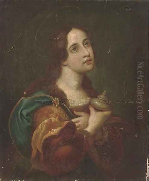 The Penitent Magdalen 4 Oil Painting by Carlo Dolci