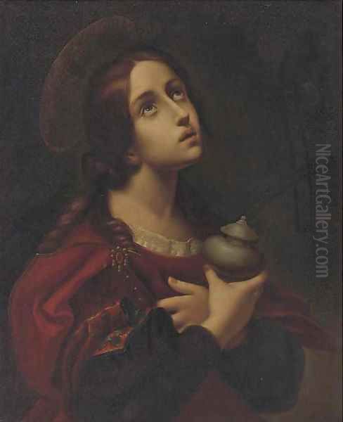 A female saint Oil Painting by Carlo Dolci