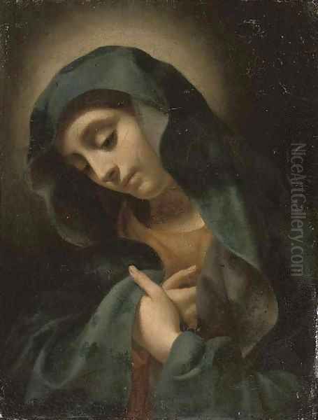 The Virgin Annunciate Oil Painting by Carlo Dolci