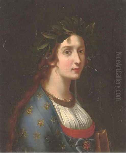 Poesia Oil Painting by Carlo Dolci