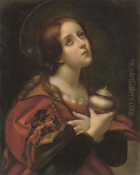 The Penitent Magdalen 3 Oil Painting by Carlo Dolci