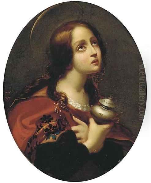 The Penitent Magdalen 6 Oil Painting by Carlo Dolci