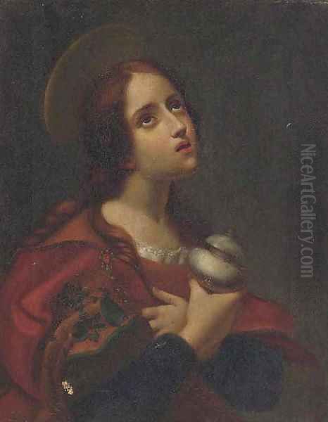 The Penitent Magdalen Oil Painting by Carlo Dolci