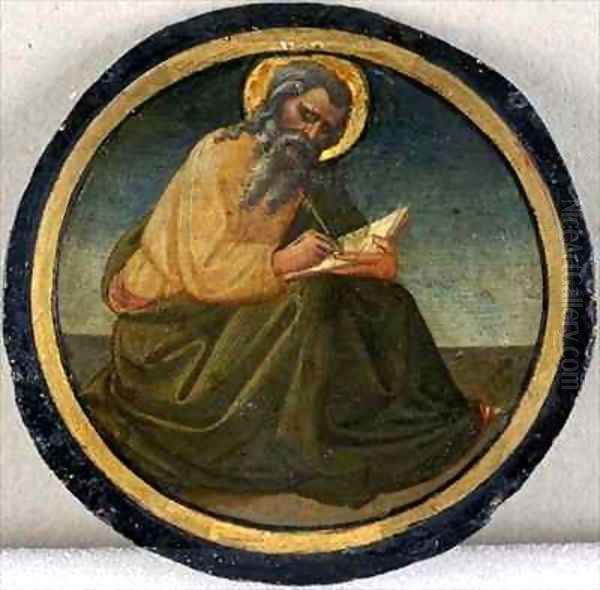 An Evangelist Oil Painting by Francesco d'Antonio Domenico di