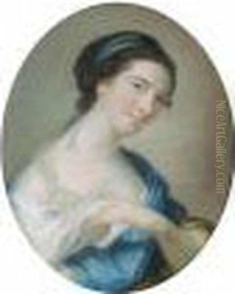 Portrait Of A Lady Oil Painting by Catherine Read