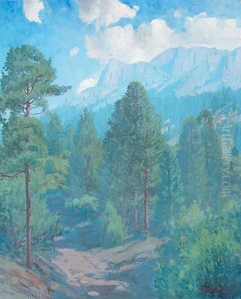 High Country Oil Painting by Carl Redin