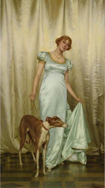 Good Companions Oil Painting by Vittorio Reggianini