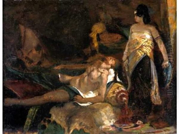 Judith Et Holopherne Oil Painting by Henri Alexandre Georges Regnault