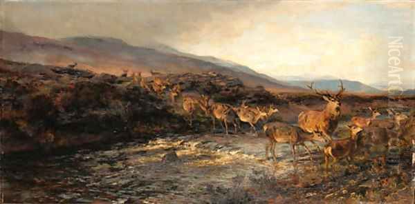 Davis, H. W. B. Oil Painting by Henry William Banks Davis