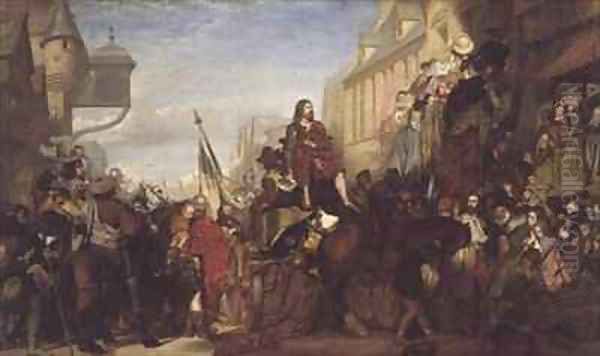 James Graham Marquis of Montrose Oil Painting by James Drummond