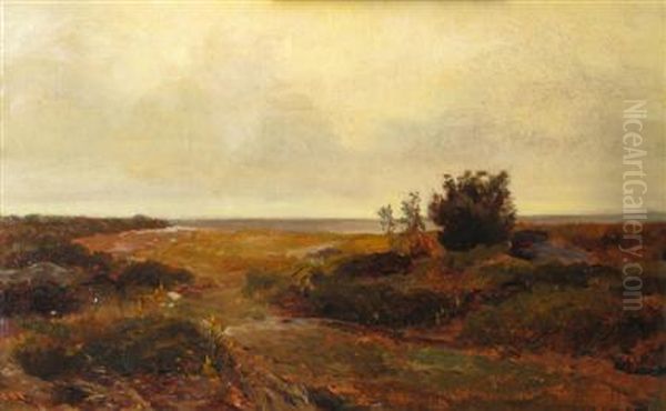 Evening Oil Painting by Frank Knox Morton Rehn