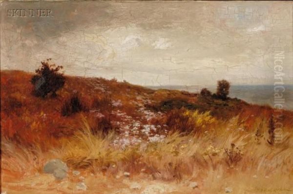 Autumn Shore Oil Painting by Frank Knox Morton Rehn