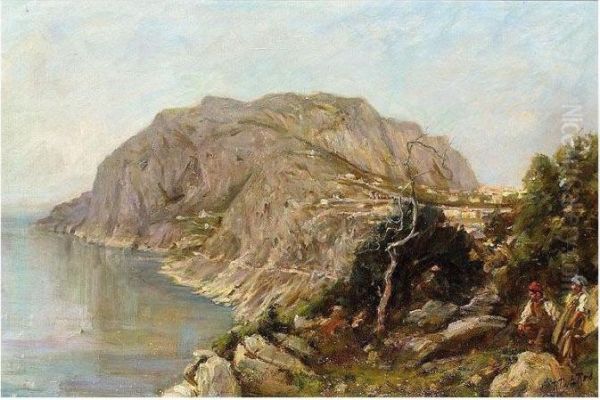 Capri Oil Painting by Robert Payton Reid