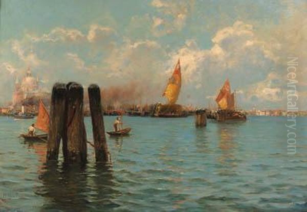 Venice Oil Painting by Robert Payton Reid