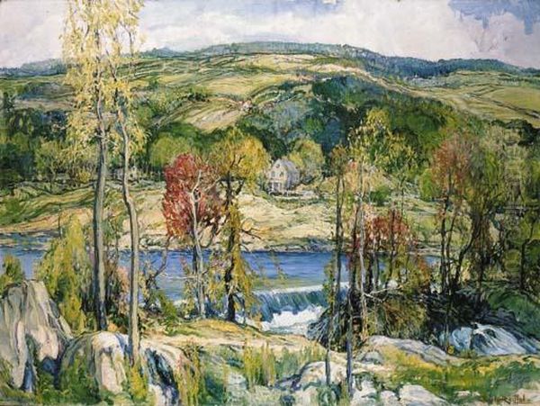 Country Splendor Oil Painting by Charles Reiffel