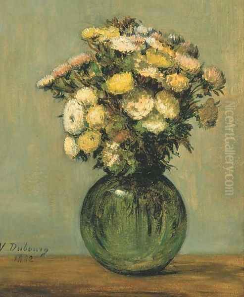 Reines-marguerites Oil Painting by Victoria Dubourg