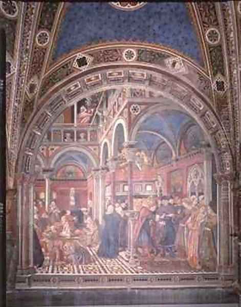 Marriage of the Foundlings Oil Painting by Bartolo Domenico di