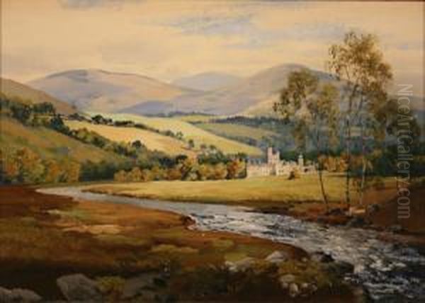 Balmoral Castle Oil Painting by George Melvin Rennie