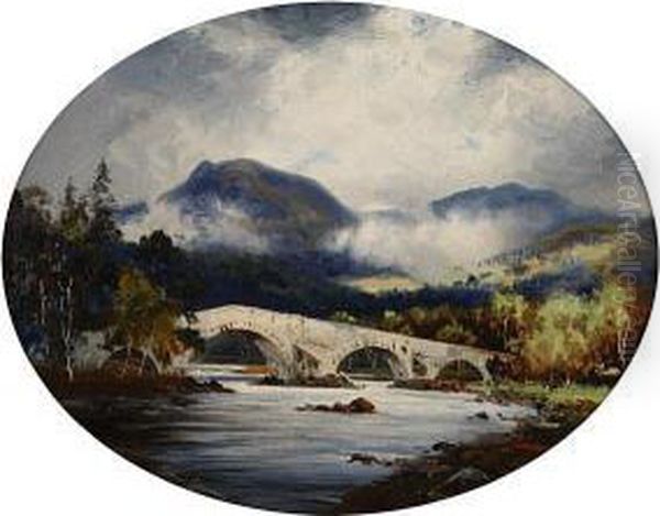 Loch Callendar Oil Painting by George Melvin Rennie