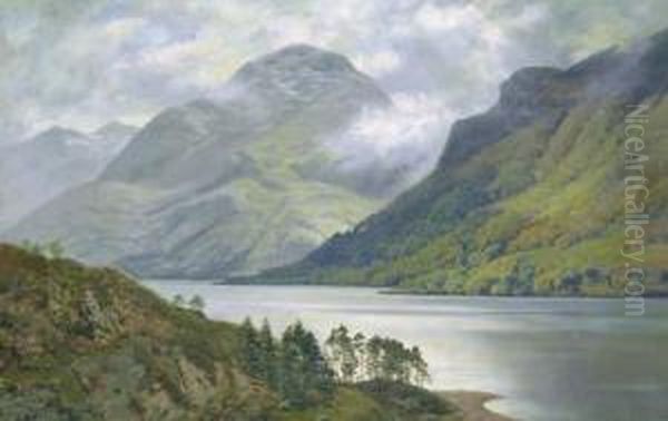 A View Of Loch Eck, Argyllshire Oil Painting by George Melvin Rennie