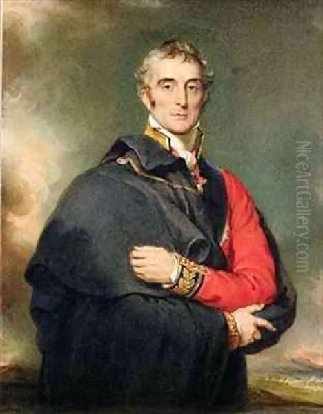 The Duke of Wellington Oil Painting by William Derby