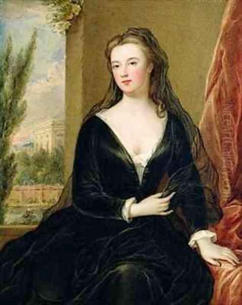 Sarah Duchess of Marlborough Oil Painting by William Derby