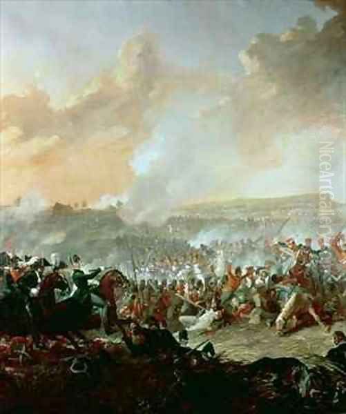 The Battle of Waterloo 2 Oil Painting by Denis Dighton