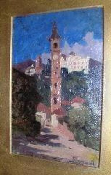 Canavese Oil Painting by Enrico Reycend