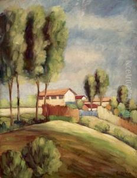 Paesaggio Oil Painting by Camillo Rho