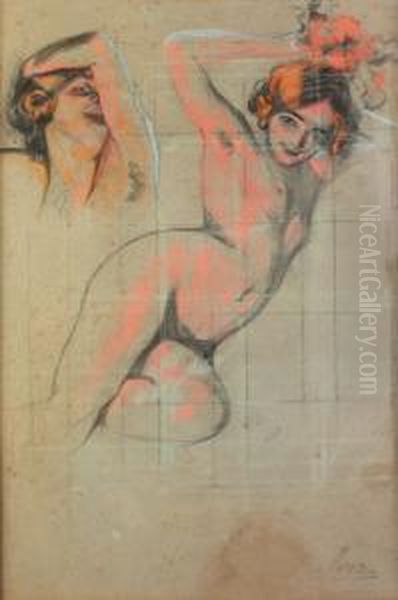 Desnudos Femeninos Oil Painting by Pierra Ribera