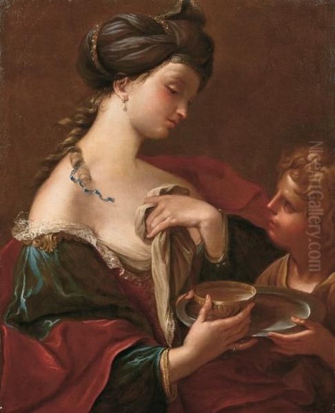 Sofonisba Oil Painting by Pietro della Vecchia