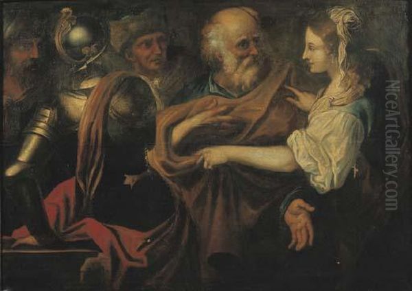 Negazione Di Pietro Oil Painting by Pietro della Vecchia