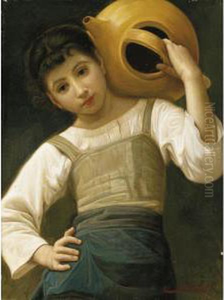 Acquaiola Oil Painting by Arturo Ricci