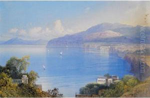 Sorrento Oil Painting by Edward M. Richardson