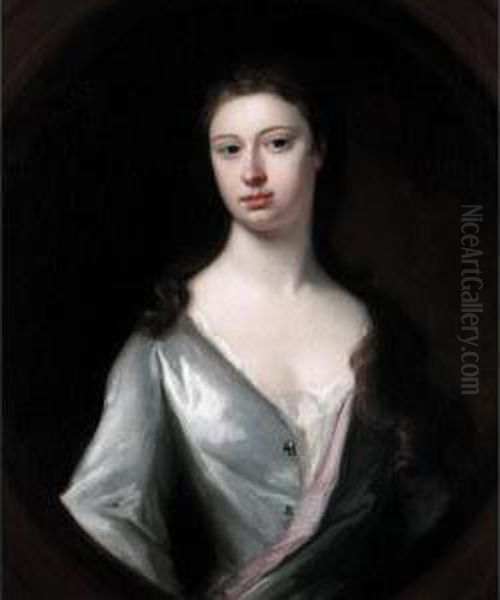 Portrait Of Melior Mary Weston Oil Painting by Richardson. Jonathan